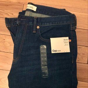 Gap Stretch Skinny Mid-Rise 32x30